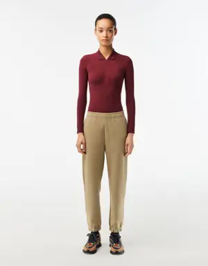 Pantaloni jogger da donna in misto cotone