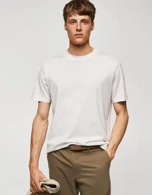 Mercerized regular-fit t-shirt