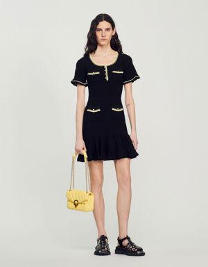 Short dress with buttons Login to add to Wish list