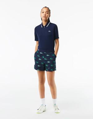 Women’s Golf Lightweight Printed Bermuda Shorts