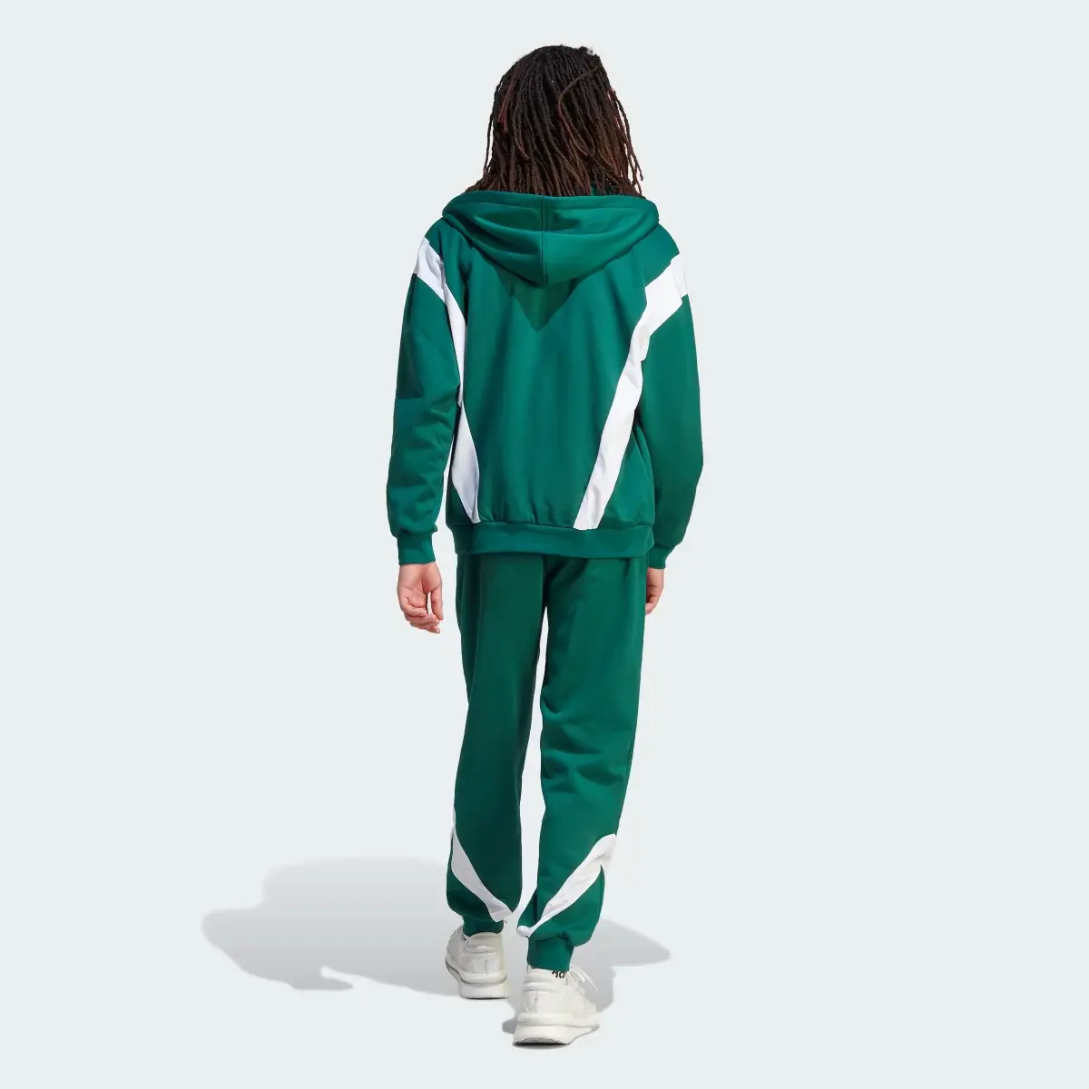 Adidas Sportswear Fleece Hooded Trainingsanzug. 3