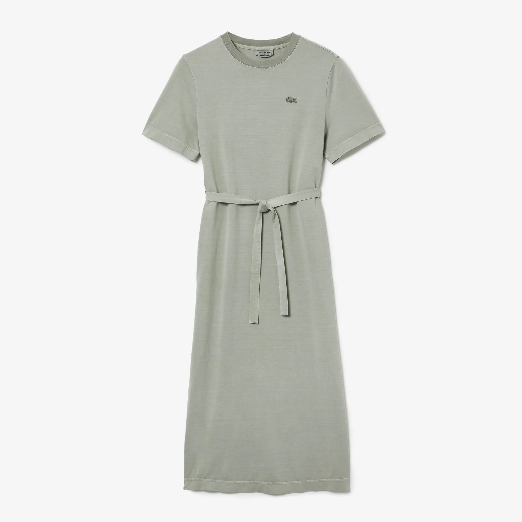 Lacoste Women’s Organic Cotton Long T-Shirt Dress. 2