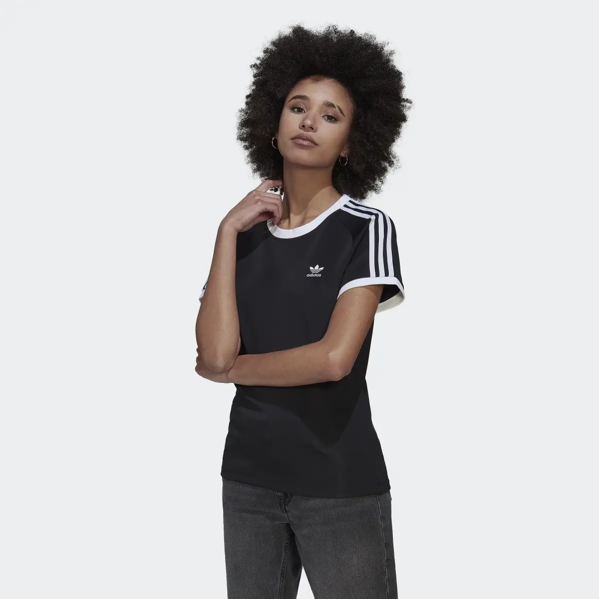 Adidas T-shirt Adicolor Classics Slim 3-Stripes. 2