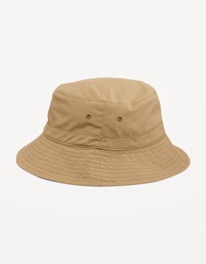 Old Navy Nylon Bucket Hat for Men brown