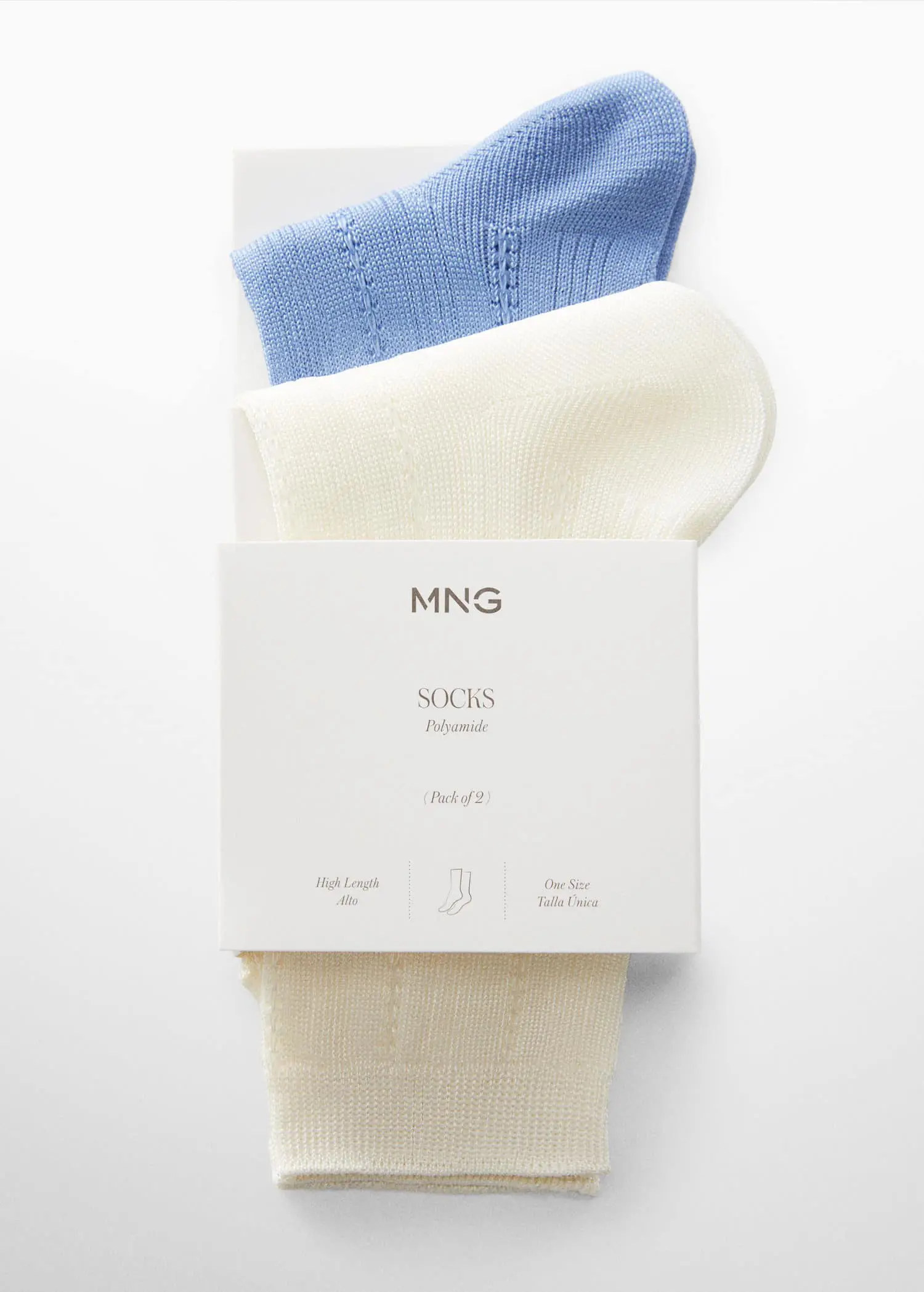 Mango 2'li dokuma çorap paketi . 3