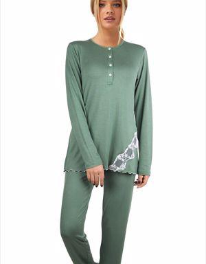 59522 Yeşil Pijama Takımı