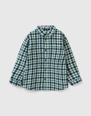 check flannel shirt