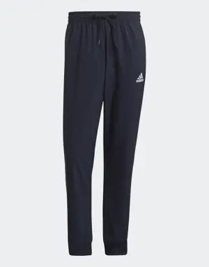Adidas AEROREADY Essentials Tapered-Cuff Woven 3-Stripes Pants