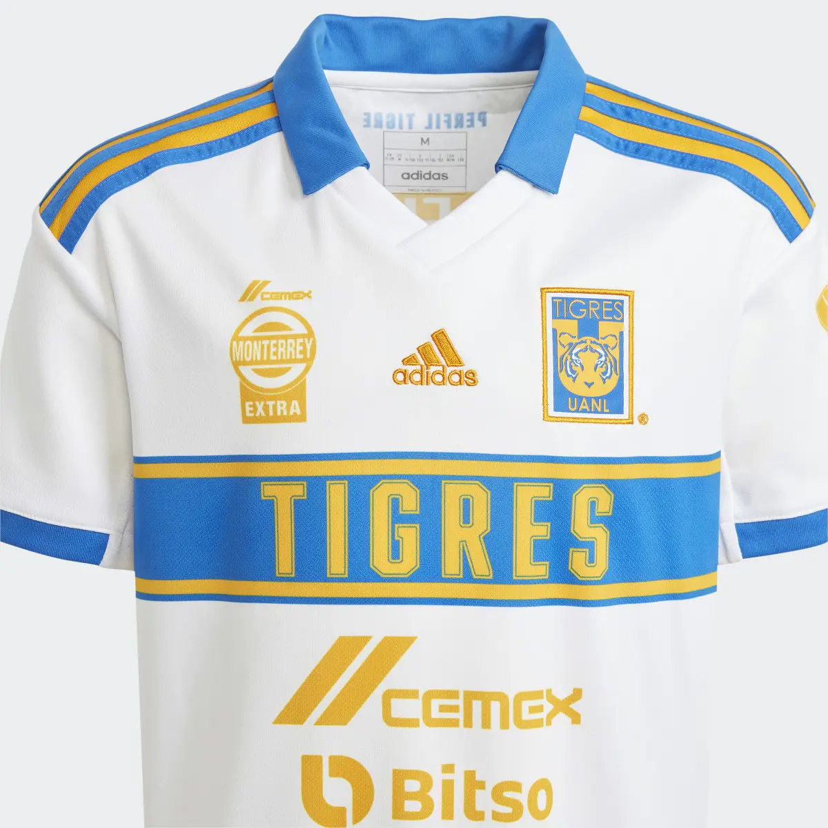 Adidas Tercer Jersey Niño Tigres UANL 23/24. 3