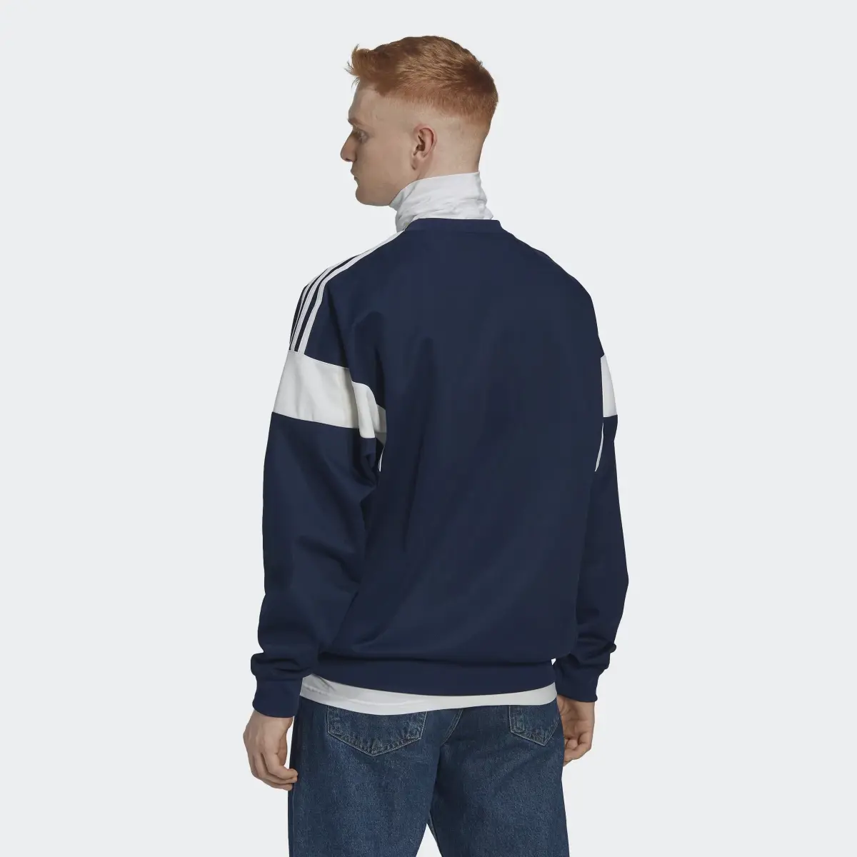 Adidas Adicolor Classics Cut Line Crew Sweatshirt. 3