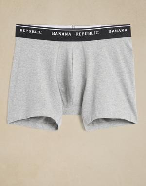 Banana Republic Stretch SUPIMA® Boxer Brief gray