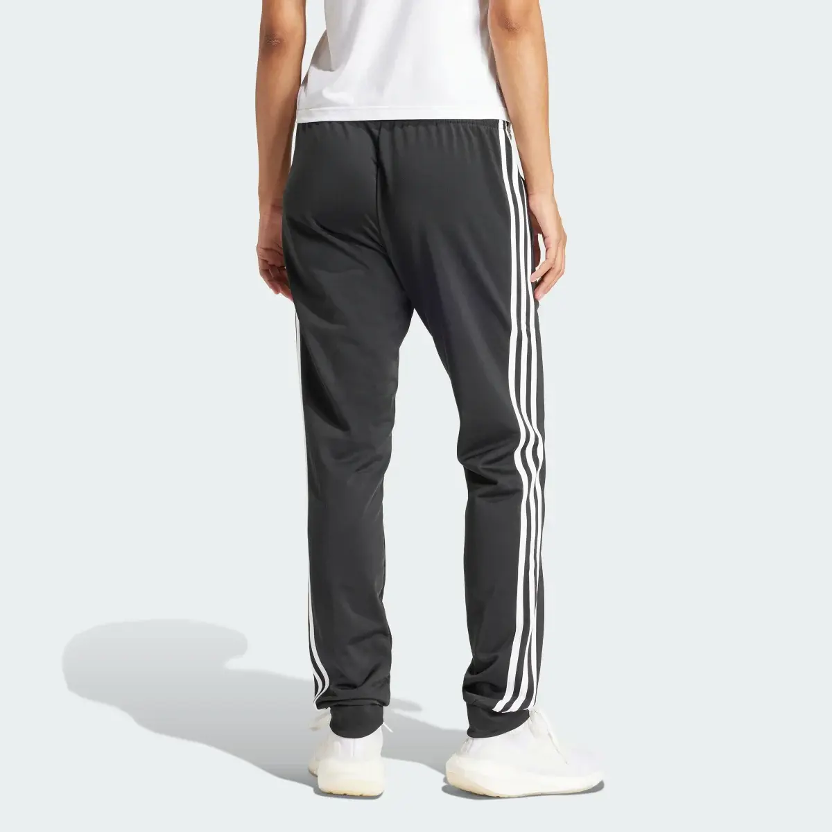 Adidas Primegreen Essentials Warm-Up Slim Tapered 3-Stripes Track Pants. 2