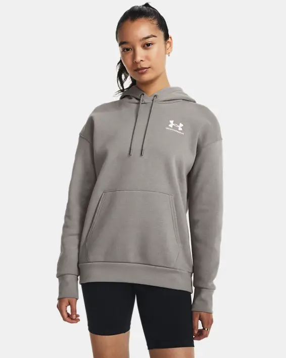 Under Armour Women's UA Essential Fleece Hoodie. 1