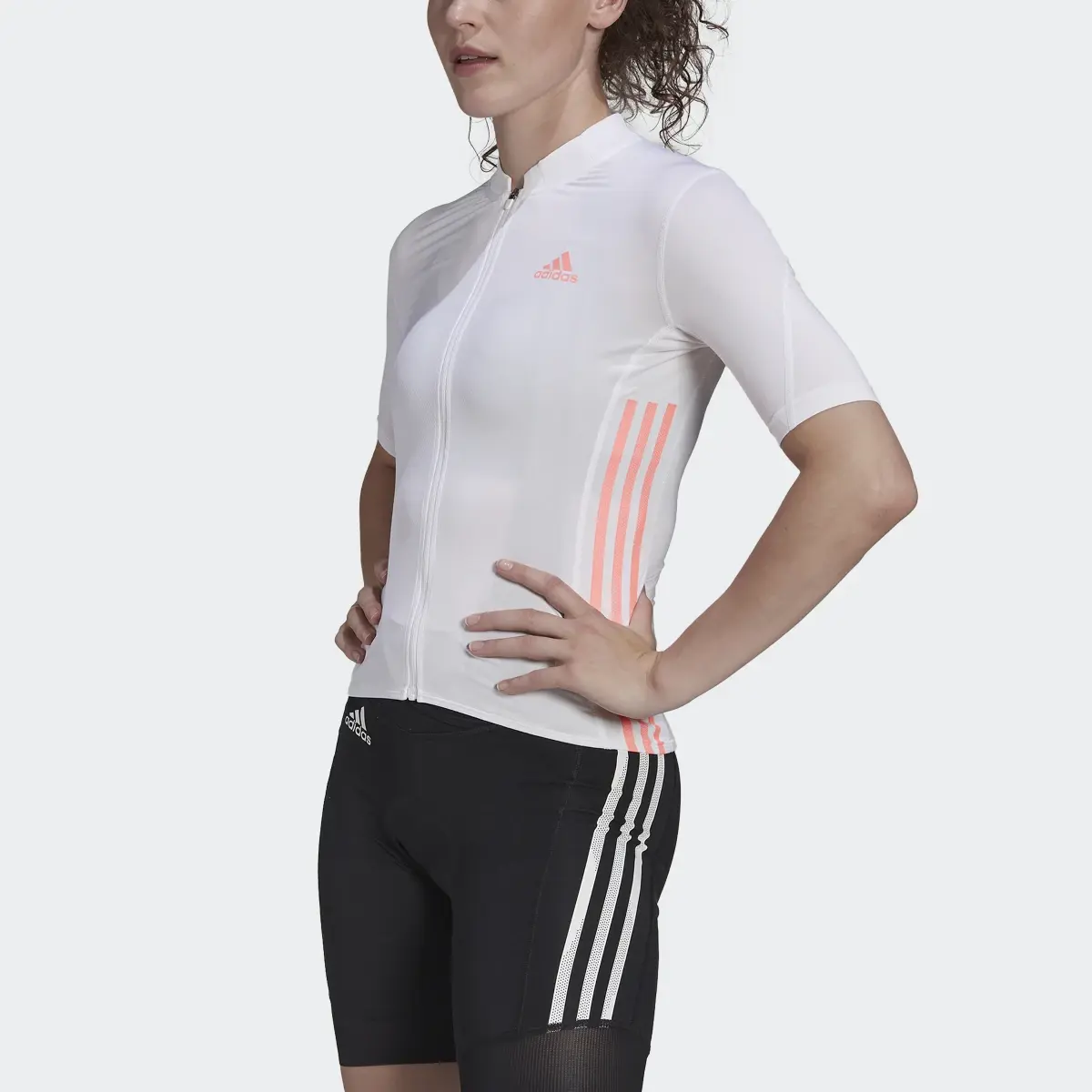 Adidas The Short Sleeve Cycling Jersey. 1