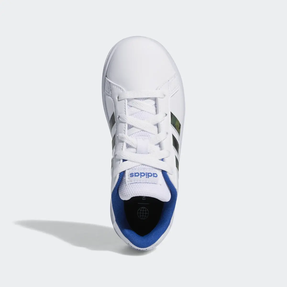 Adidas Grand Court Lifestyle Lace Tennis Shoes. 3