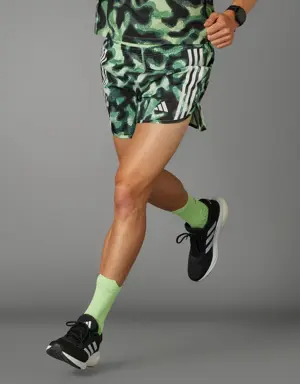 Adidas Short imprimé intégral 3 bandes Own the Run