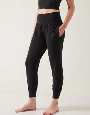 Athleta Salutation High Rise Jogger black