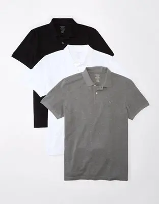 American Eagle Legend Polo Shirt 3-Pack. 1