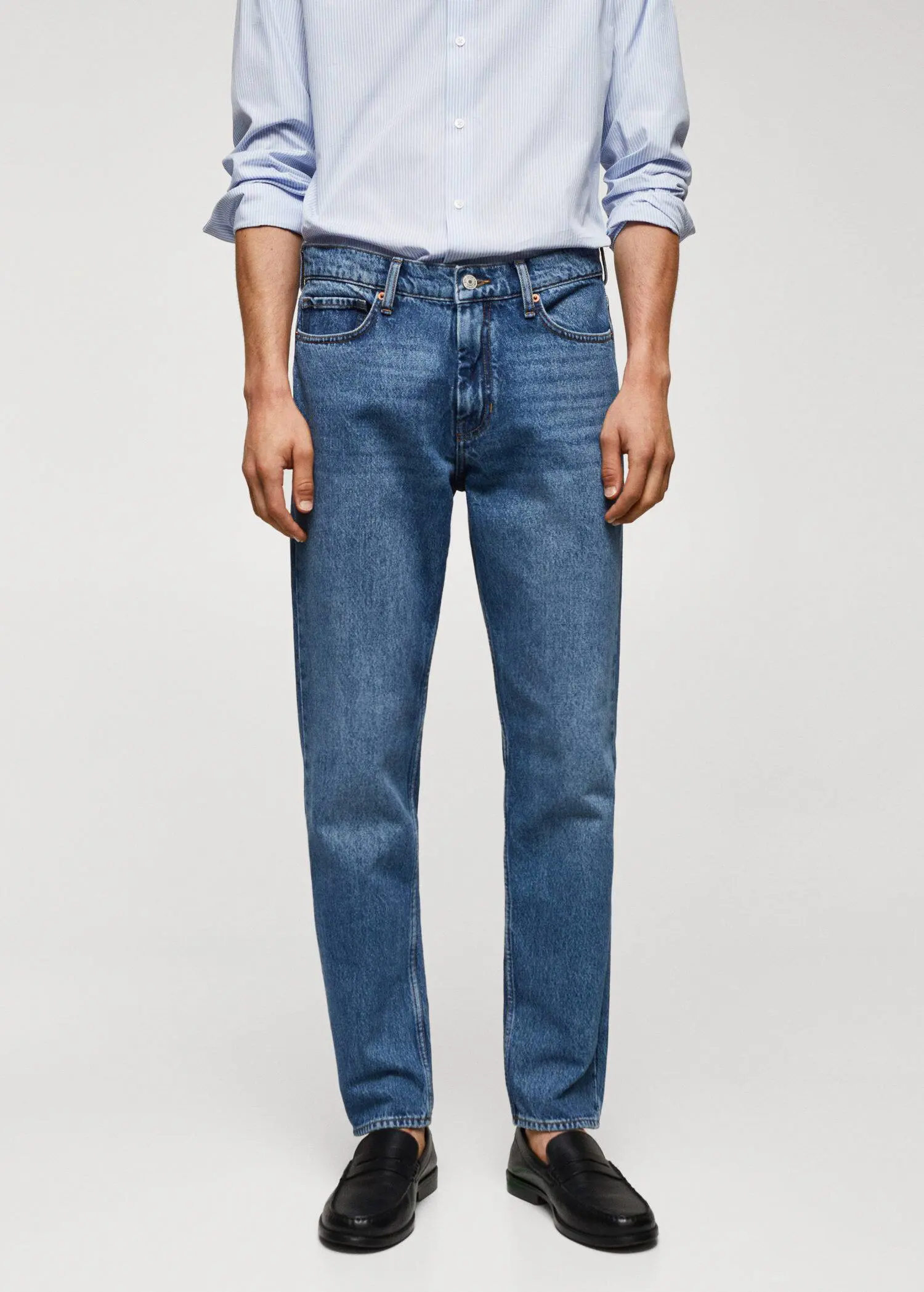 Mango Bob straight-fit jeans. 2