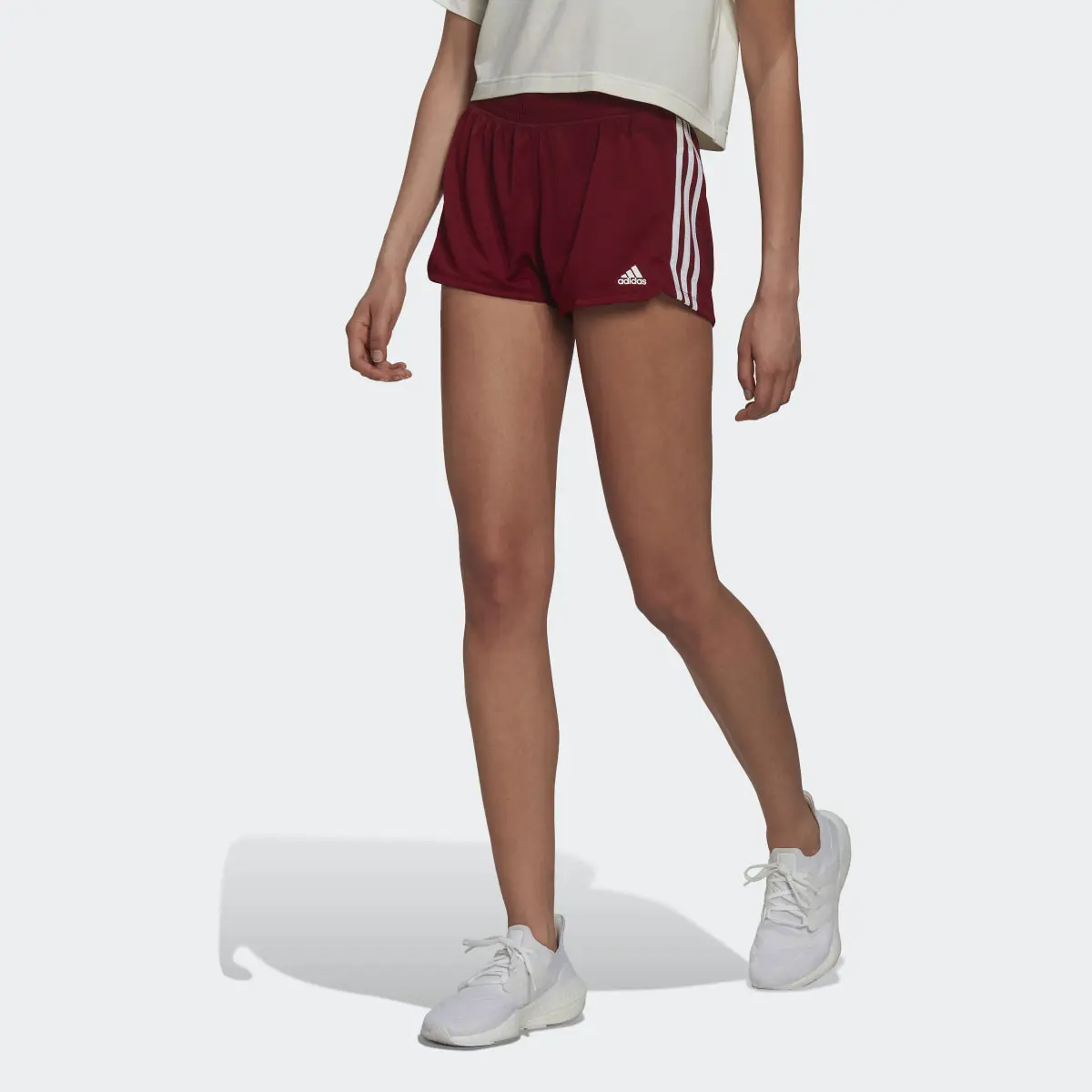 Adidas Short Pacer 3-Stripes Knit. 1
