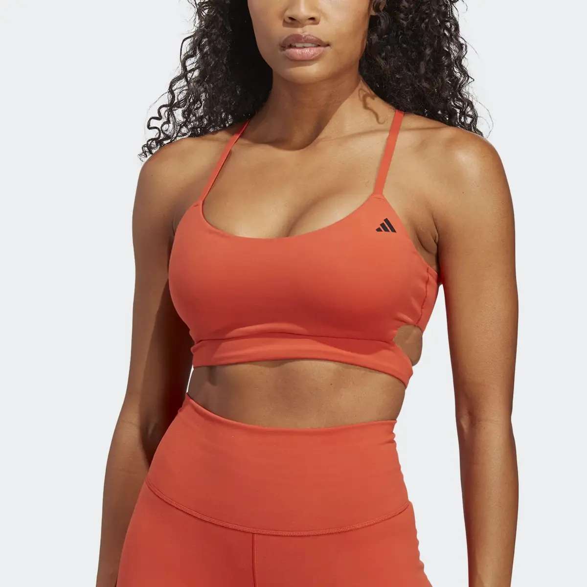 Adidas Yoga Studio Light-Support Longline Bra. 1