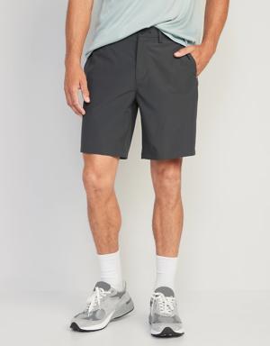 StretchTech Go-Dry Cool Ripstop Chino Shorts -- 7-inch inseam black