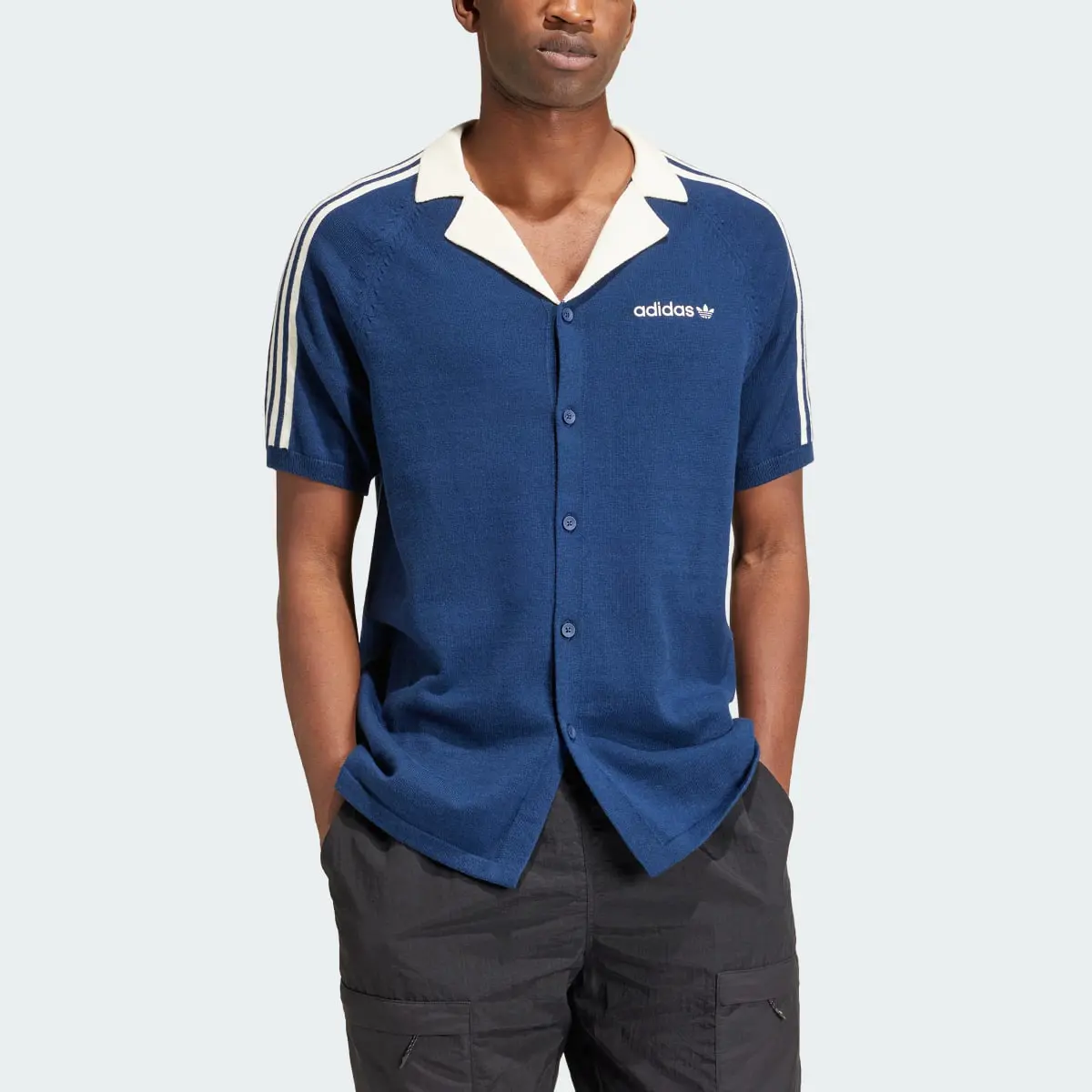 Adidas Premium Knitted T-Shirt. 1