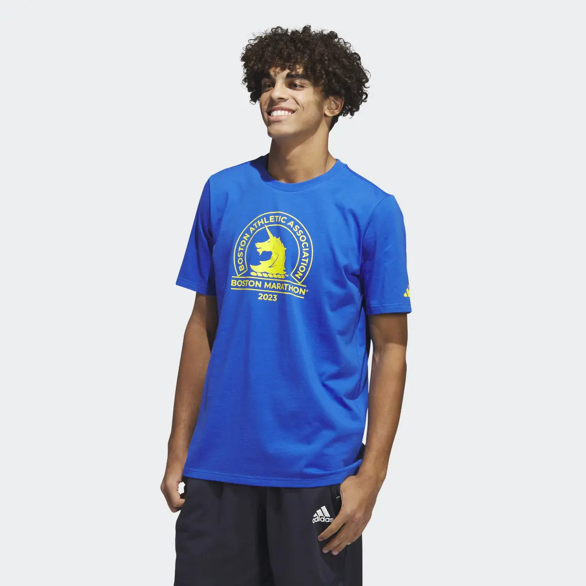 Adidas Boston Marathon® 2023 Logo Tee. 2