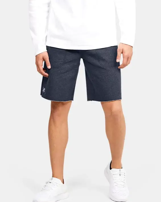 Under Armour Men's UA Hustle Fleece Shorts. 1