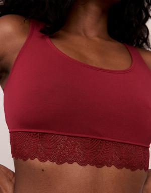 La Vie en Rose Modal and Lace Crop Cami. 3 La Vie en Rose Modal and Lace Crop Cami. 3