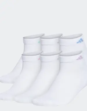 Adidas Athletic Cushioned 6-Pack Low-Cut Socks