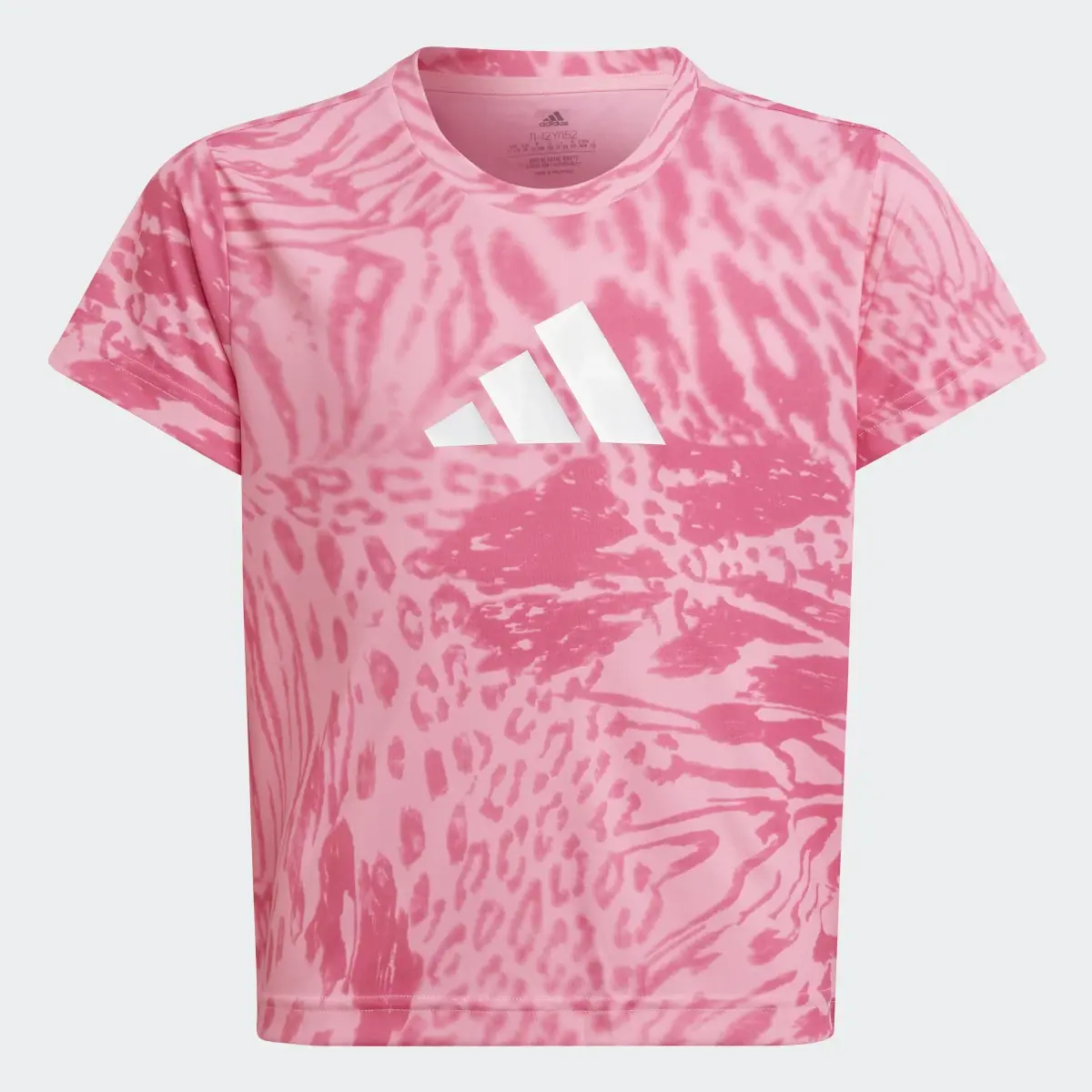 Adidas T-shirt AEROREADY Sport Icons Animal Print. 1