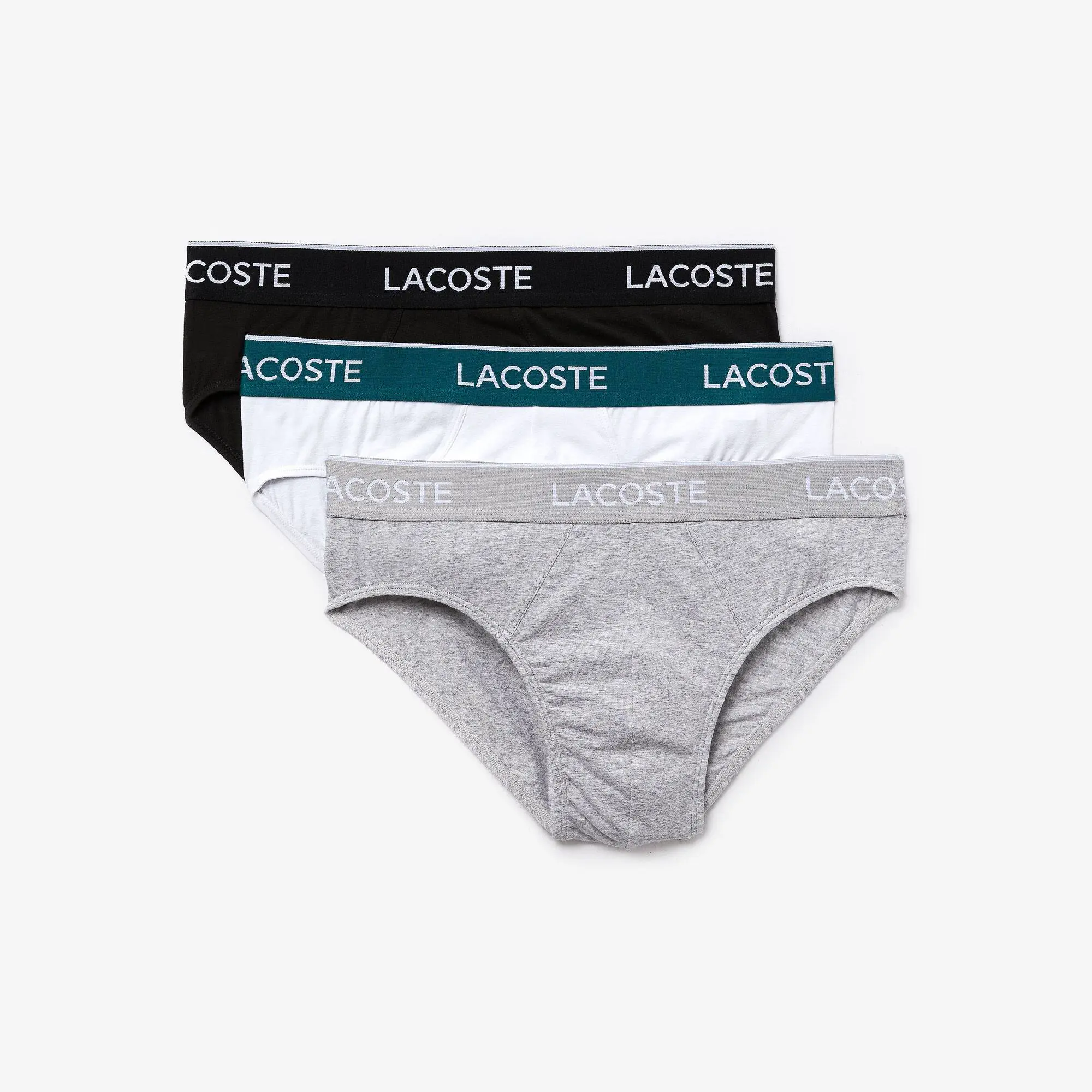 Lacoste Men's 3-Pack Briefs. 2