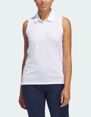 Adidas Ultimate365 Solid Sleeveless Polo Shirt