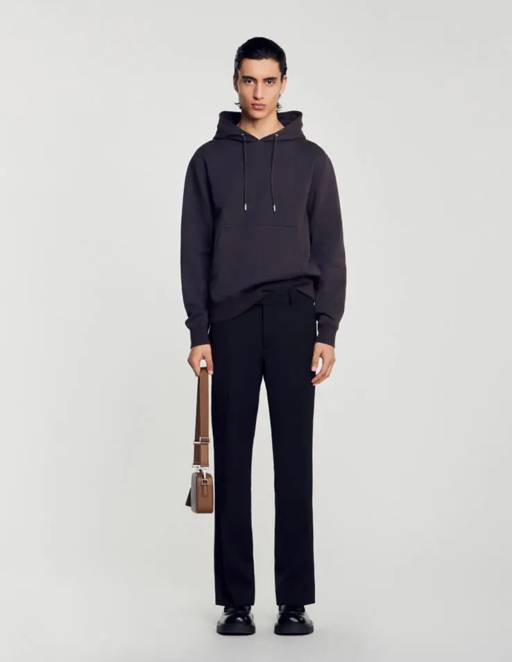 Sandro Fleece hoodie. 1