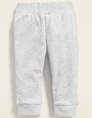 Old Navy Unisex Solid Jersey-Knit Leggings for Baby gray