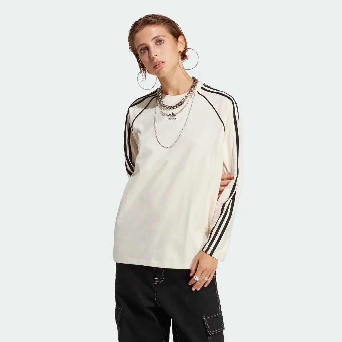 Adidas Long Sleeve Long-sleeve Top. 2