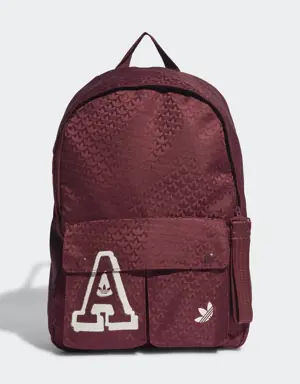Trefoil Jacquard Monogram Backpack