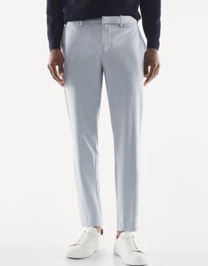 Pantalón tapered fit stretch