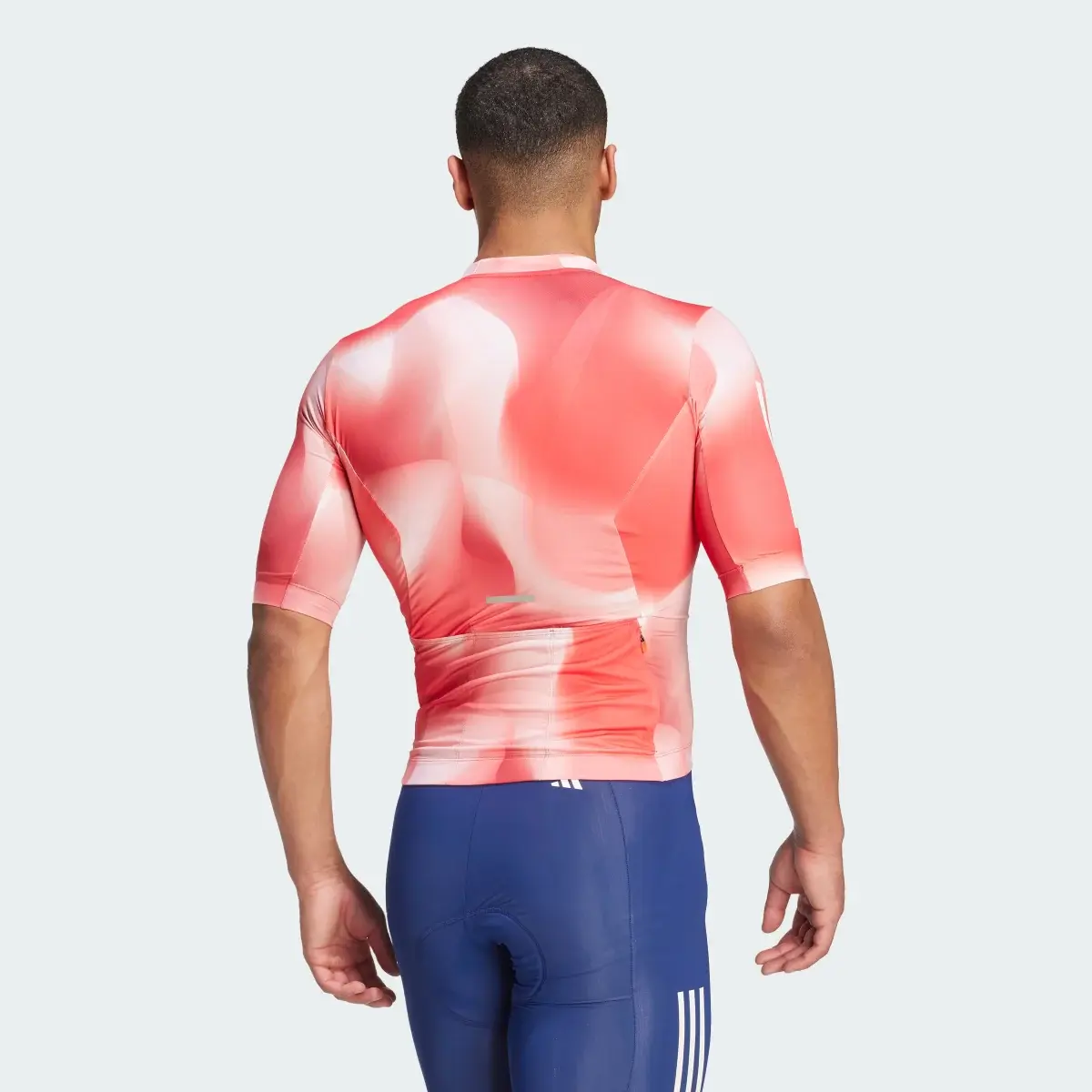 Adidas Tempo 3-Stripes Nature Art Cycling Jersey. 3