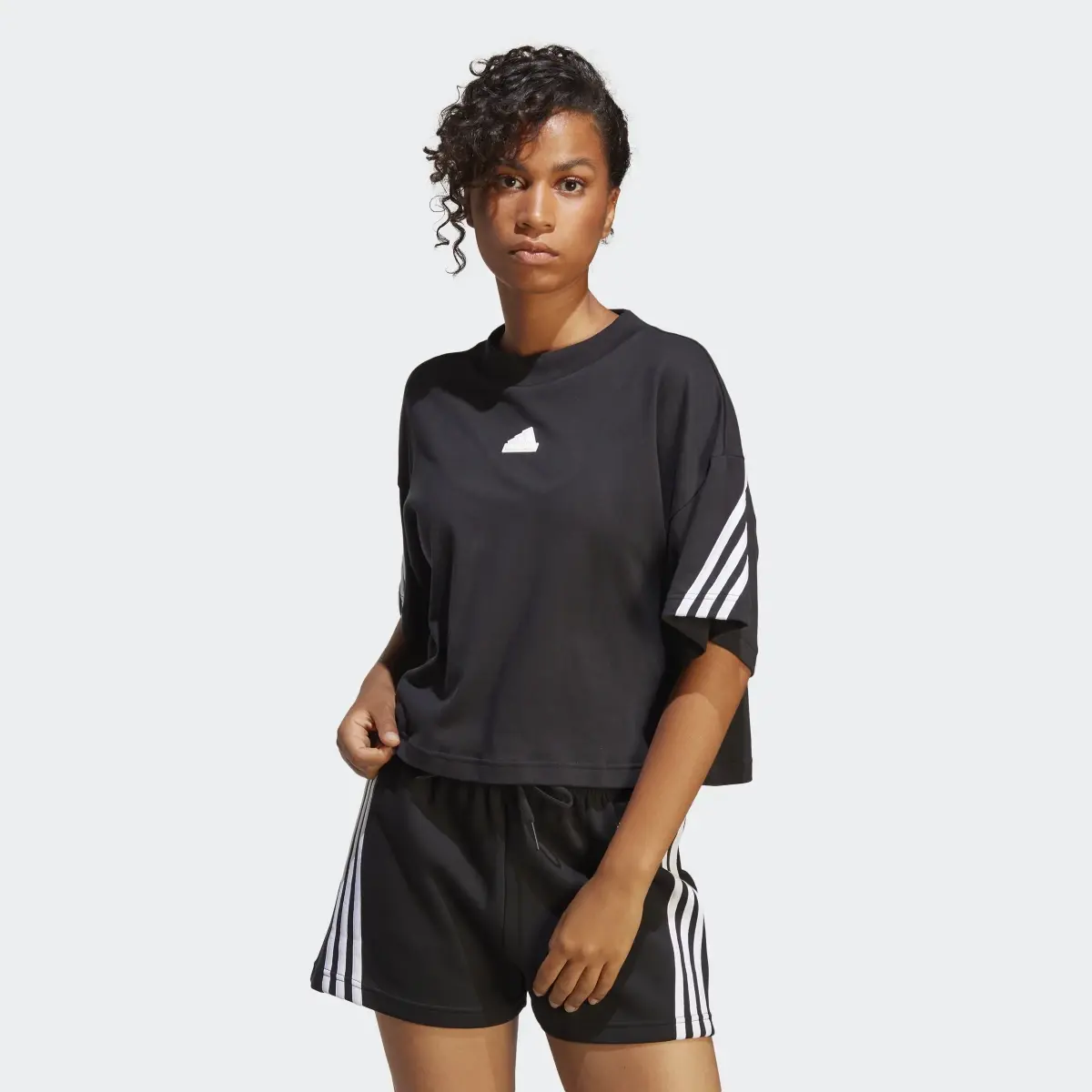 Adidas Playera Future Icons 3 Franjas. 2