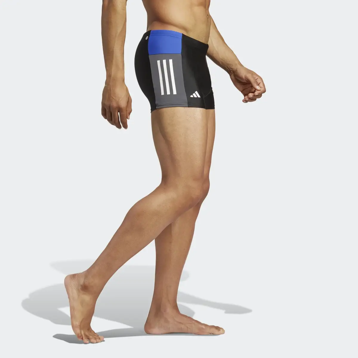 Adidas Colorblock 3-Stripes Swim Boxers. 3