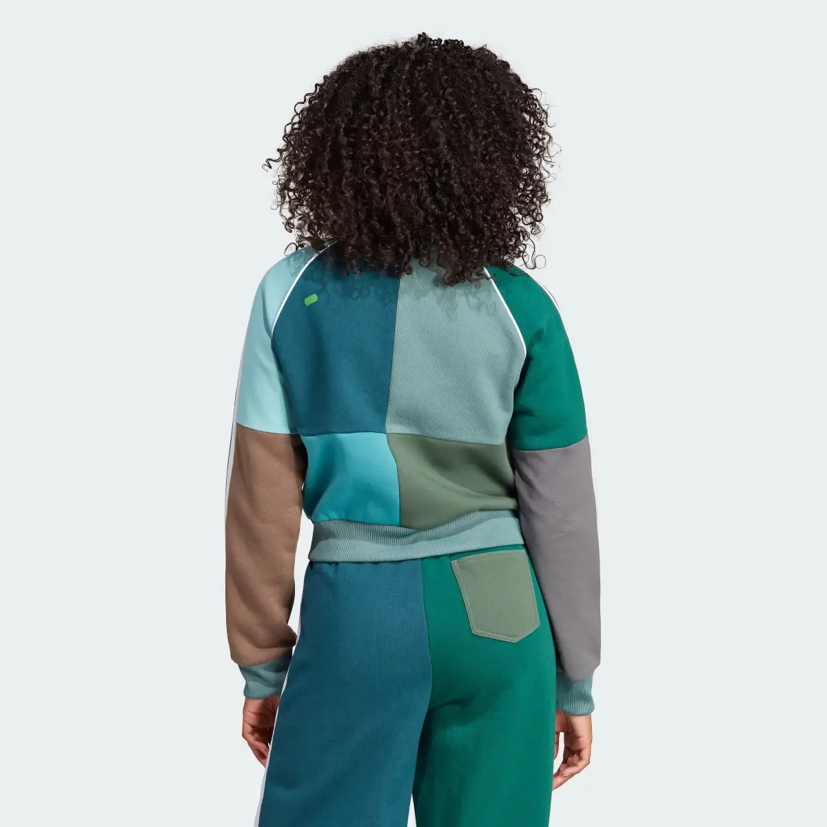 Adidas x KSENIASCHNAIDER Reprocessed Short Track Jacket. 3