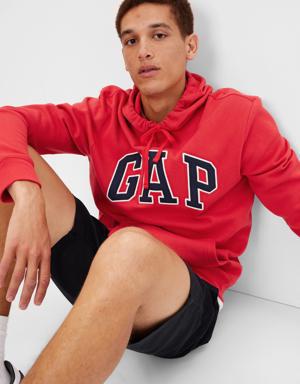 Gap Arch Logo Hoodie red