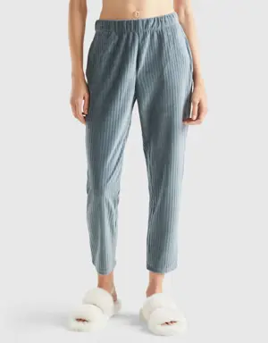 chenille trousers