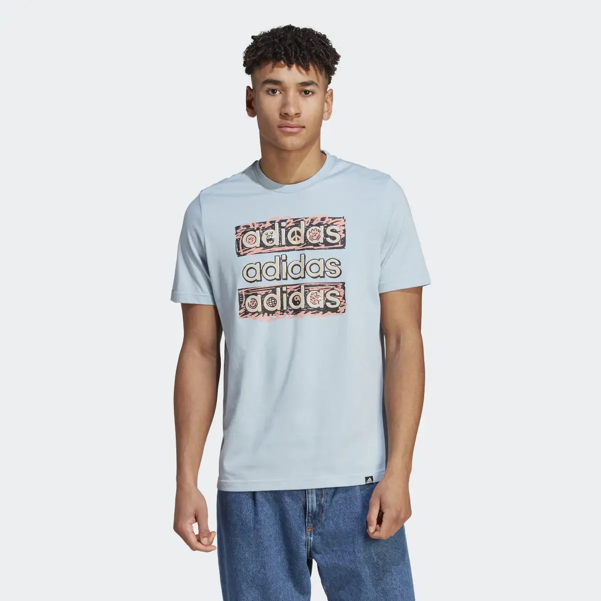 Adidas Sportswear Dream Doodle Multi Tee. 2