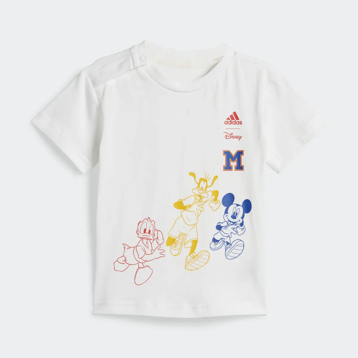 Adidas x Disney Mickey Mouse Tişört ve Şort Takımı. 3