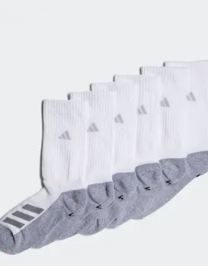 Adidas Cushioned Angle Stripe Crew Socks 6 Pairs