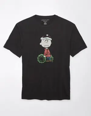 Super Soft Charlie Brown Holiday Graphic T-Shirt