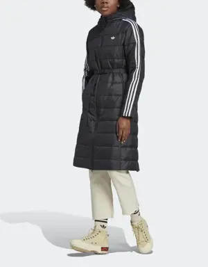 Hooded Premium Long Slim Jacket